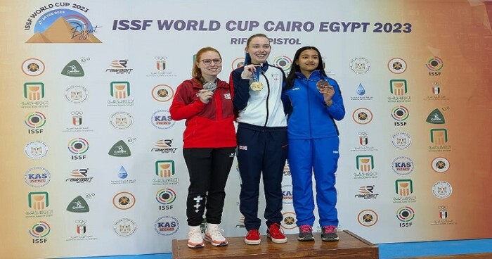 Tilottama Sen Created History at ISSF world Cup Shooting Championship Cairo